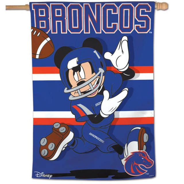 Bandera vertical de los Broncos de Boise State de 28" x 40"