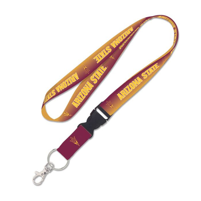 Arizona State Sun Devils Lanyard w/detachable buckle 1"