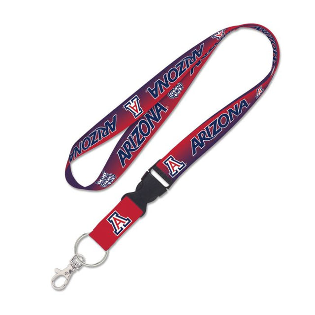 Arizona Wildcats Lanyard w/detachable buckle 1"