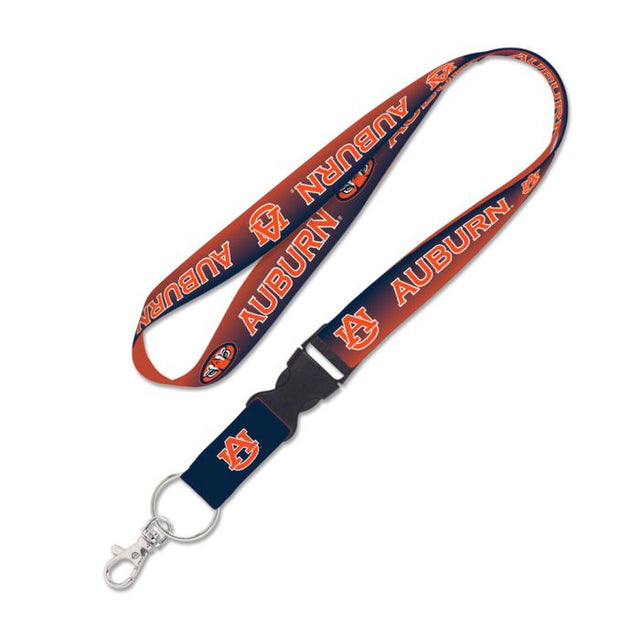 Cordón de Auburn Tigers con hebilla desmontable de 1"