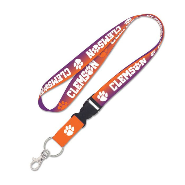 Cordón de los Clemson Tigers con hebilla desmontable de 1"