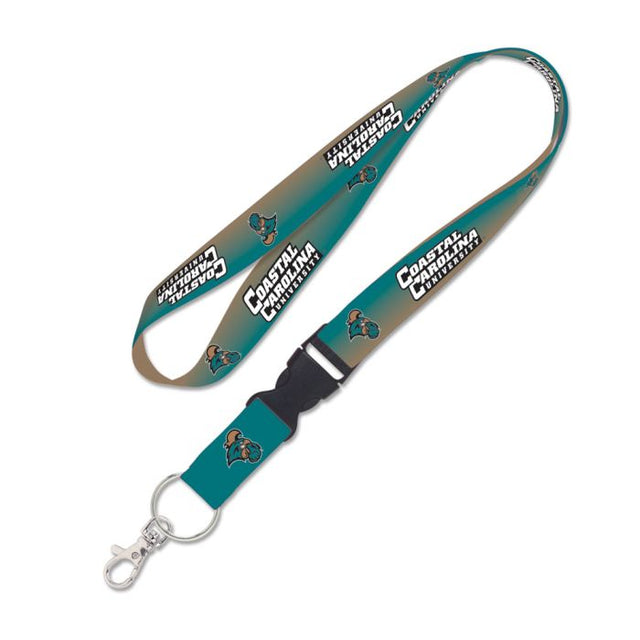 Coastal Carolina Chanticleers Lanyard w/detachable buckle 1"