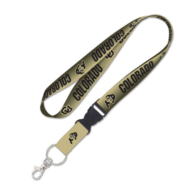 Colorado Buffaloes Lanyard w/detachable buckle 1"