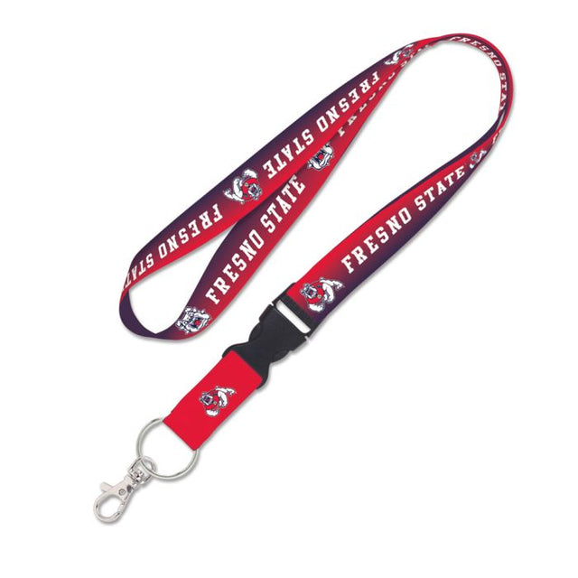 Fresno State Bulldogs Lanyard w/detachable buckle 1"