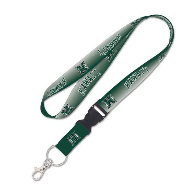 Hawaii Warriors GRADIENT Lanyard w/detachable buckle 1"