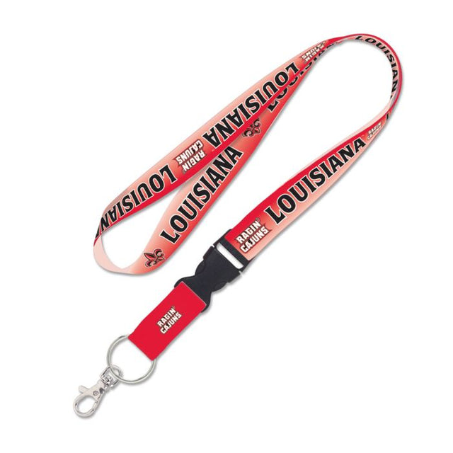 Louisiana - Lafayette Ragin Cajuns Lanyard w/detachable buckle 1"