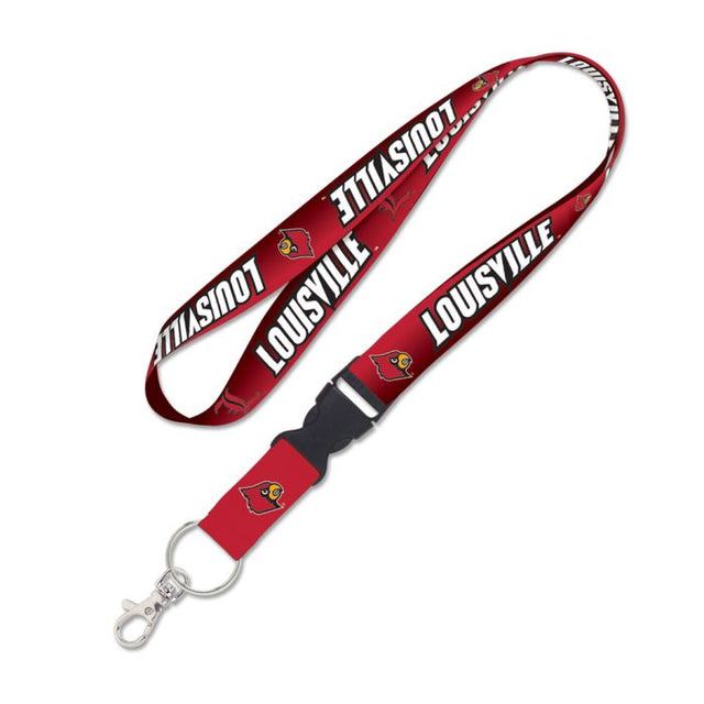 Louisville Cardinals Lanyard w/detachable buckle 1"