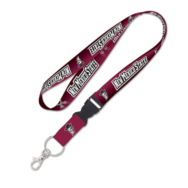 New Mexico State Aggies Lanyard w/detachable buckle 1"