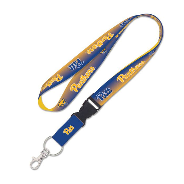 Pittsburgh Panthers Lanyard w/detachable buckle 1"