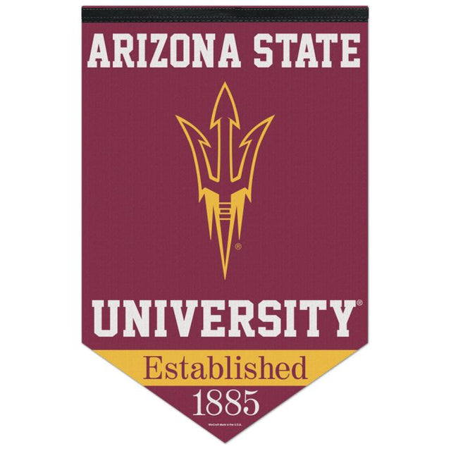 Arizona State Sun Devils Premium Felt Banner 17" x 26"