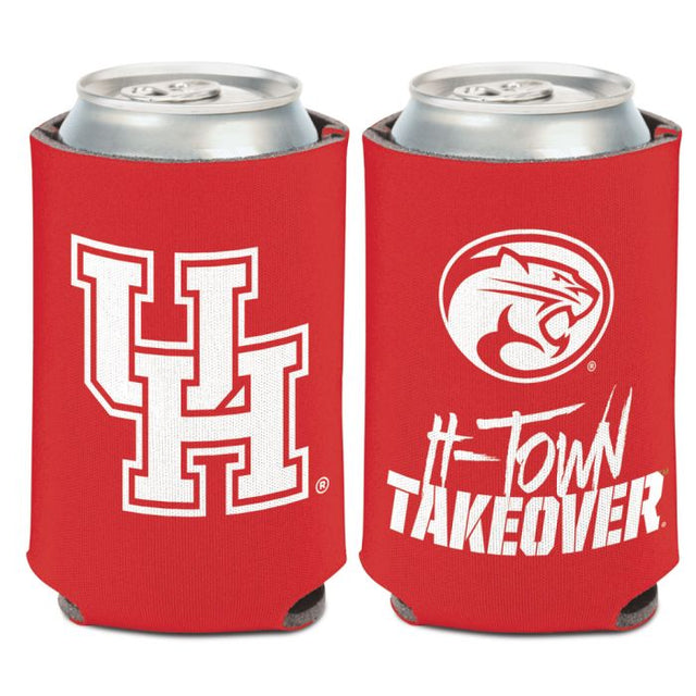 Enfriador de latas SLOGAN de Houston Cougars de 12 oz.