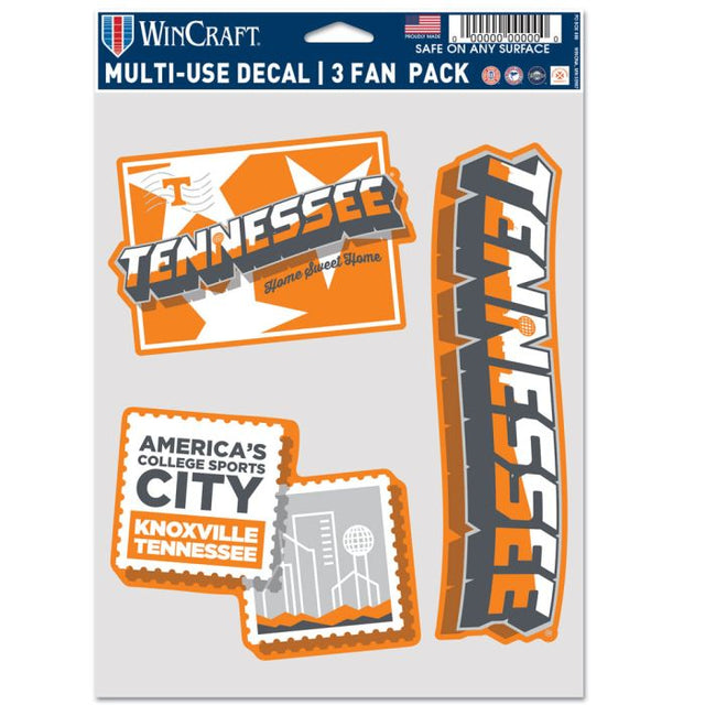 Tennessee Volunteers STAMP Multi Use 3 FAN PACK