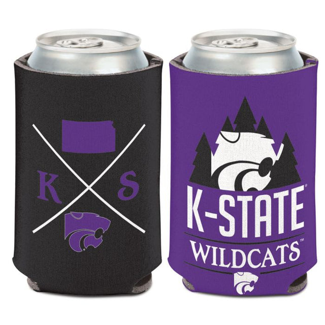 Enfriador de lata HIPSTER de Kansas State Wildcats, 12 oz.