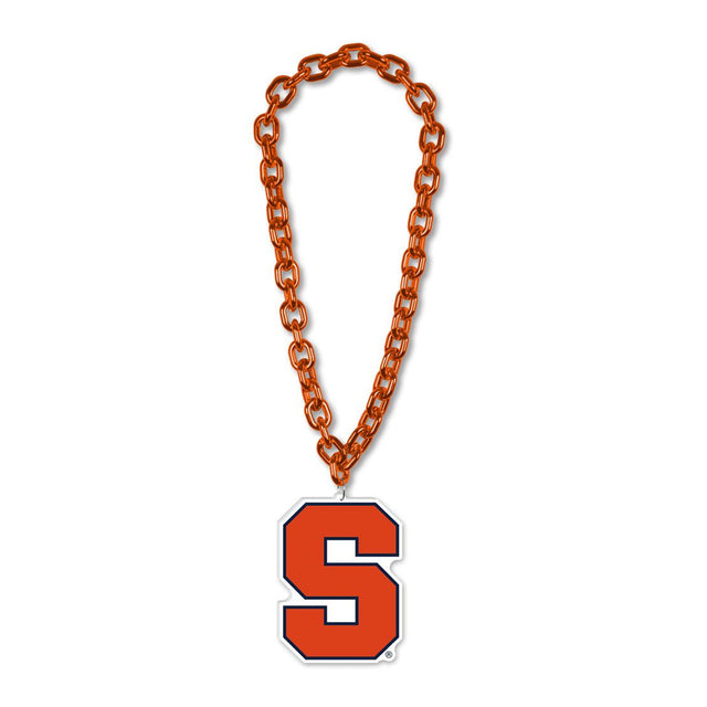 Syracuse Orange Necklace Big Fan Chain