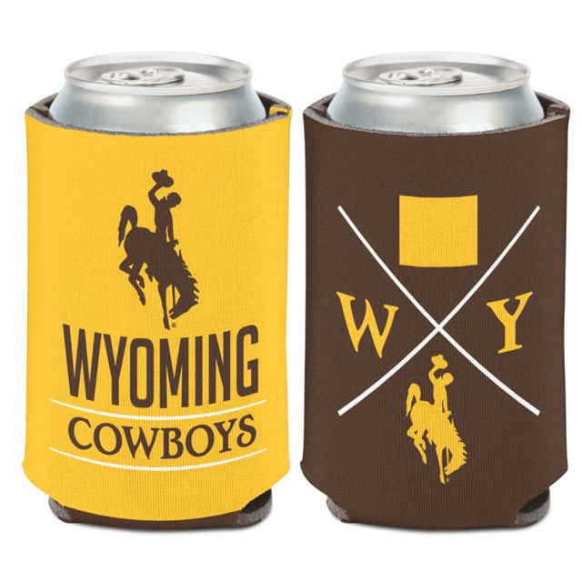 Enfriador de latas Wyoming Cowboys de 12 oz.