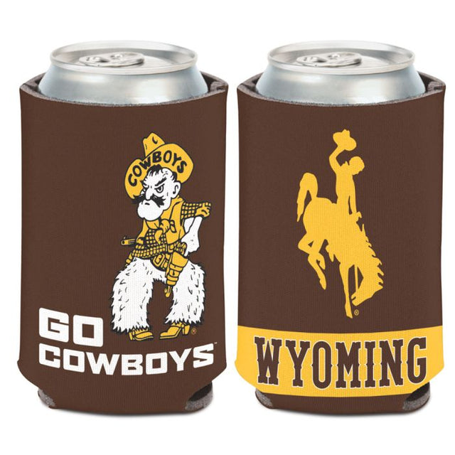 Wyoming Cowboys SLOGAN Can Cooler 12 oz.