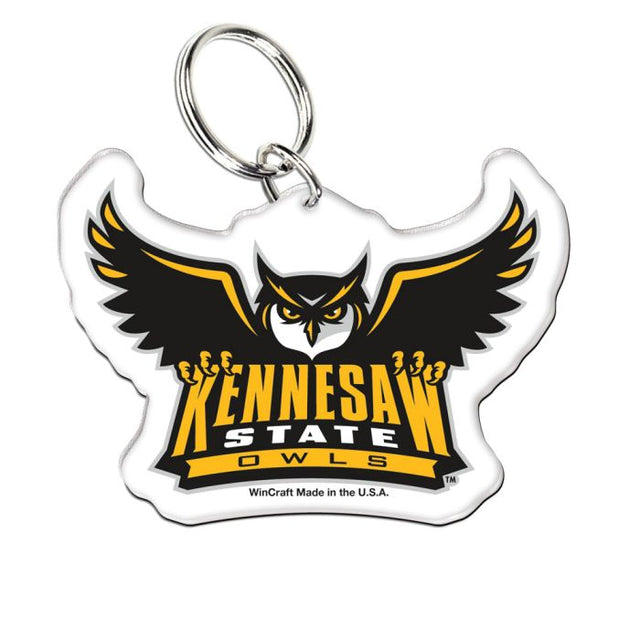 Llavero acrílico premium de los Kennesaw State Owls