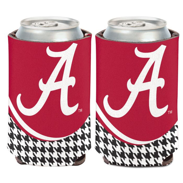 Enfriador de latas Alabama Crimson Tide/Houndstooth de 12 oz.