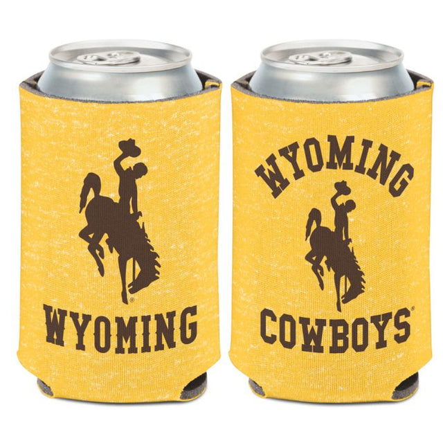 Wyoming Cowboys TEAM COLOR HEATHER Can Cooler 12 oz.