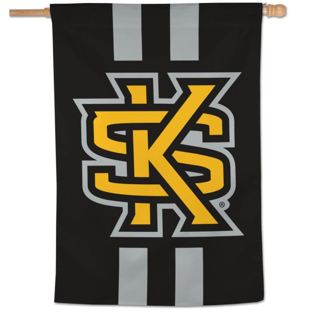 Bandera vertical de los Kennesaw State Owls de 28" x 40"