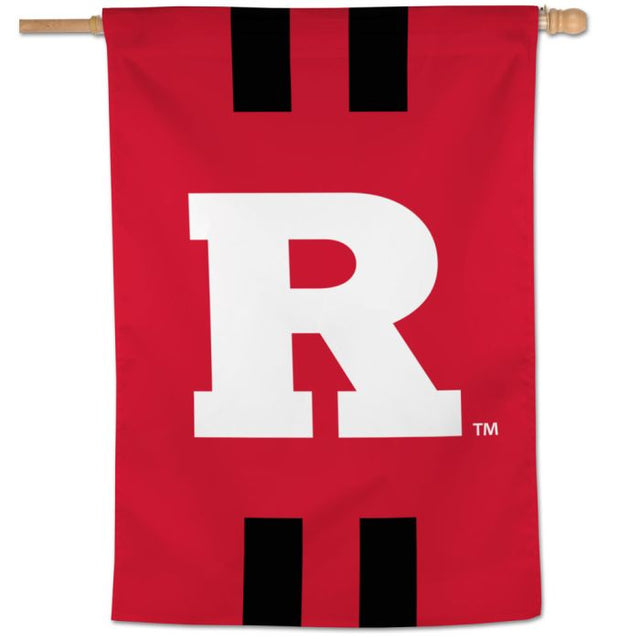 Bandera vertical de los Rutgers Scarlet Knights de 28" x 40"