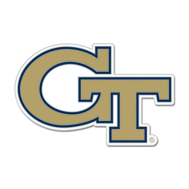 Georgia Tech Yellow Jackets Collector Enamel Pin Jewelry Card