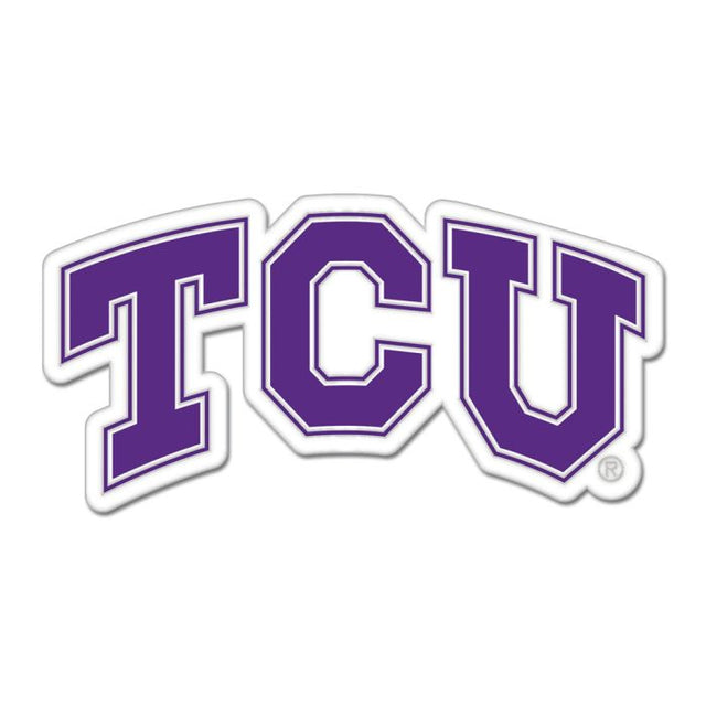 TCU Horned Frogs Collector Enamel Pin Jewelry Card