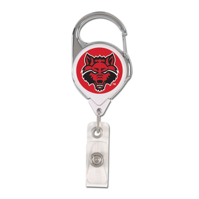 Arkansas State Red Wolves Retrct 2S Prem Badge Holders