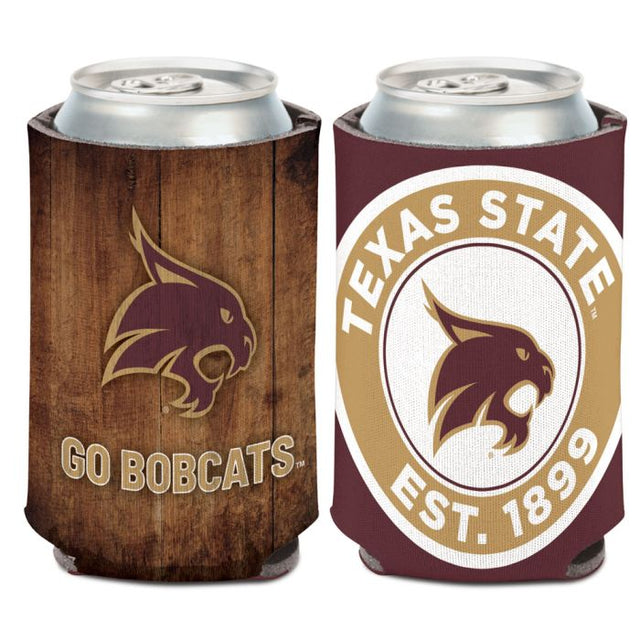 Texas State Bobcats EVOLUTION Can Cooler 12 oz.