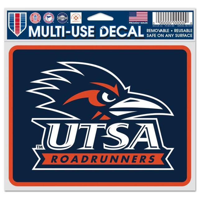 Texas San Antonio Roadrunners Fan Decals 5" x 6"