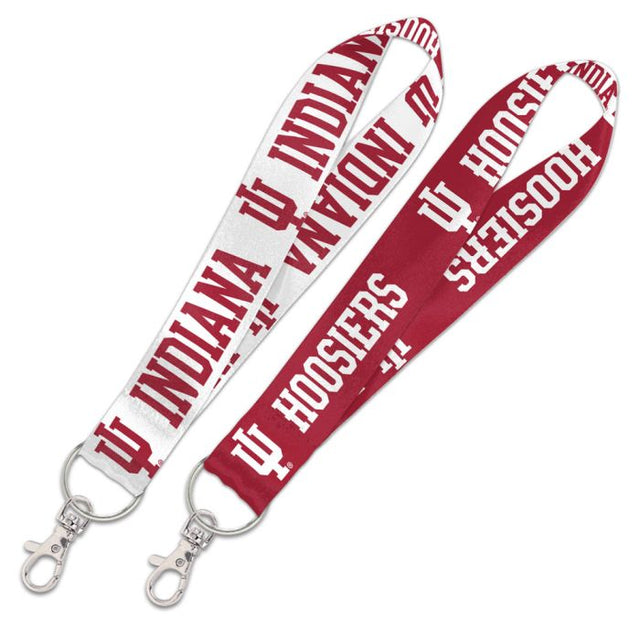 Indiana Hoosiers Lanyard Key Strap 1"