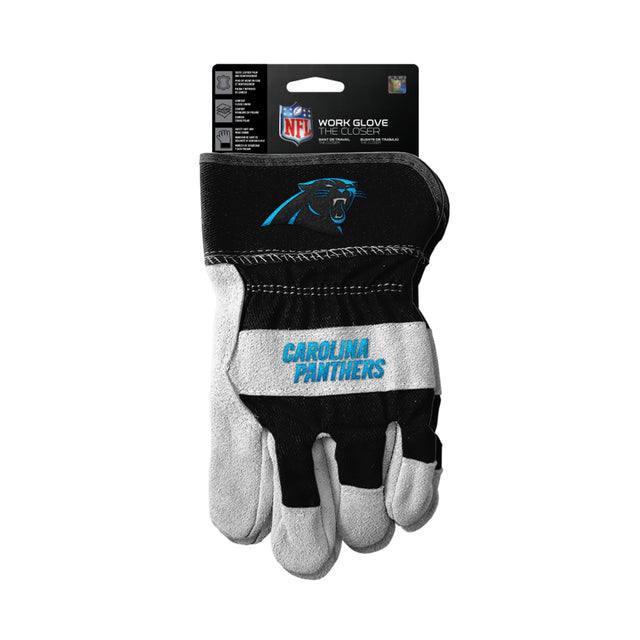 Guantes de los Carolina Panthers Estilo de trabajo The Closer Design