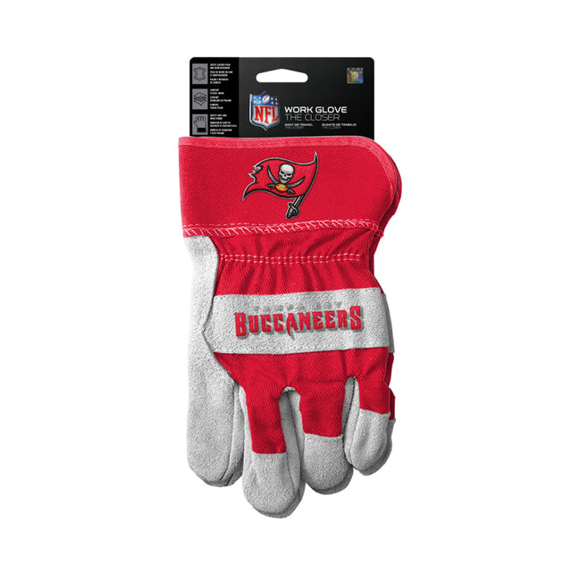 Guantes de los Tampa Bay Buccaneers Work Style The Closer Design