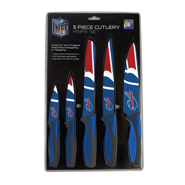 Buffalo Bills Knife Set - Kitchen - 5 Pack