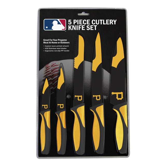 Pittsburgh Pirates Knife Set - Kitchen - 5 Pack