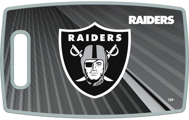 Tabla de cortar de diseño alternativo grande de Los Vegas Raiders