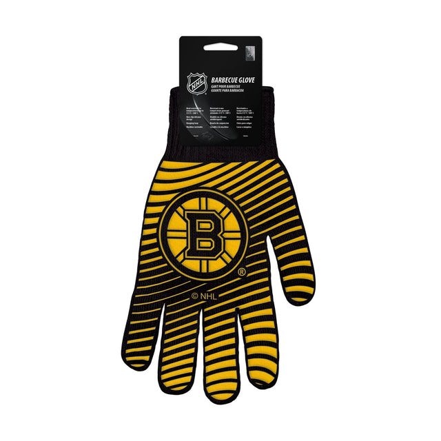 Guante estilo barbacoa de los Boston Bruins