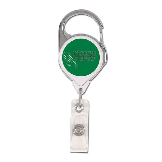 North Texas Mean Green Retrct 2S Prem Badge Holders