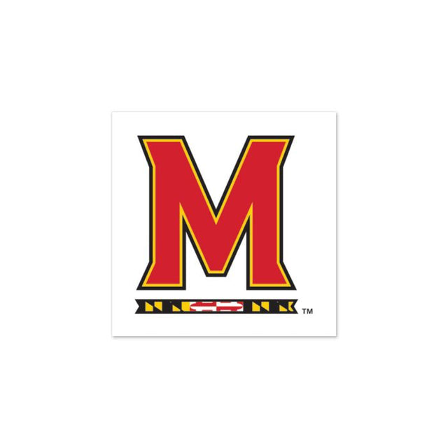 Maryland Terrapins Tattoo 4 pack