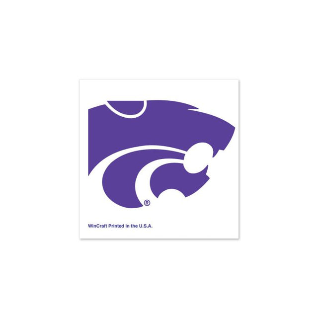 Paquete de 4 tatuajes de los Kansas State Wildcats