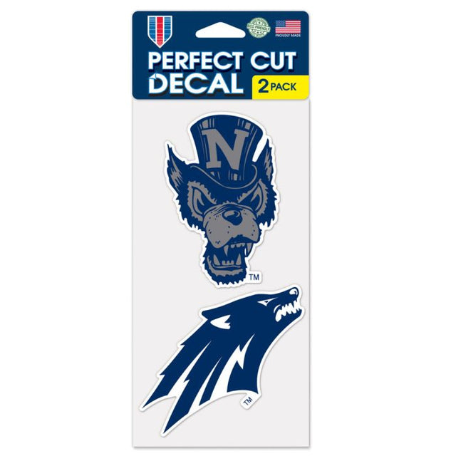 Nevada Wolf Pack Perfect Cut Decal Set of two 4"x4"