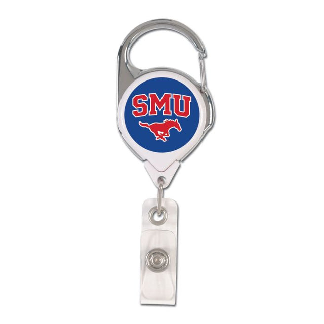 Southern Methodist Mustangs Retrct 2S Prem Badge Holders