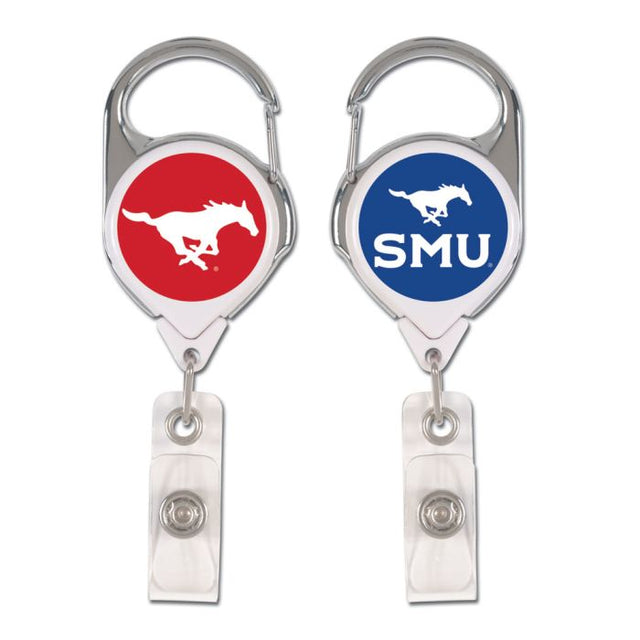 Southern Methodist Mustangs Retrct 2S Prem Badge Holders