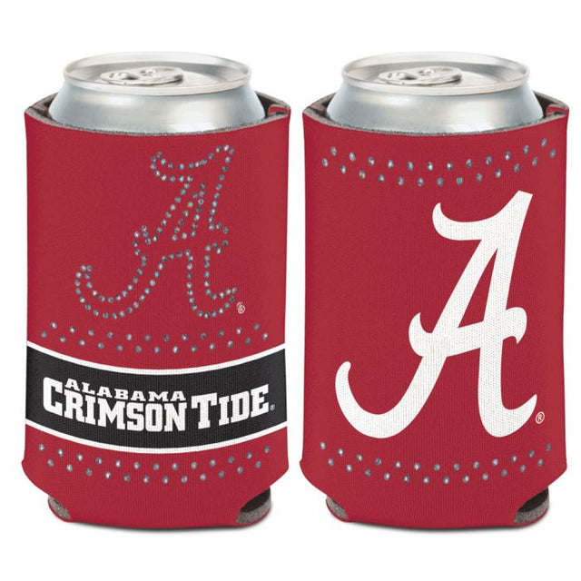 Enfriador de lata Bling Alabama Crimson Tide de 12 oz.