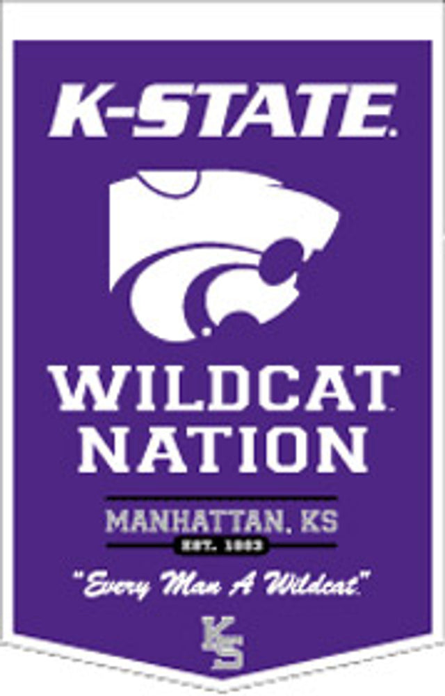 Pancarta de los Kansas State Wildcats de 18 x 27 pulgadas, PowerHouse