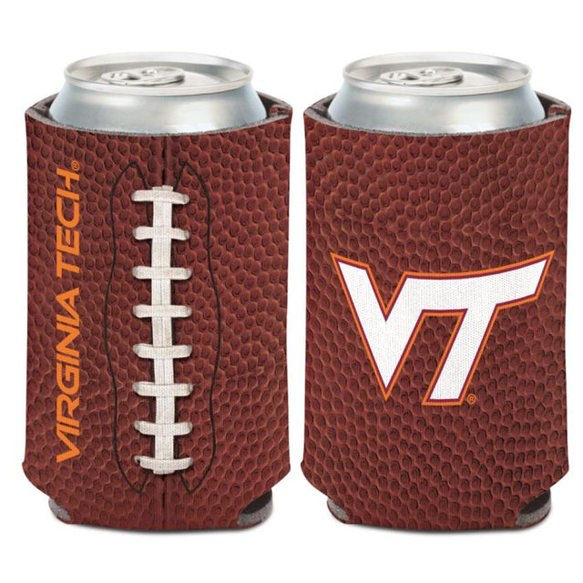 Enfriador de lata de FÚTBOL Virginia Tech Hokies de 12 oz.