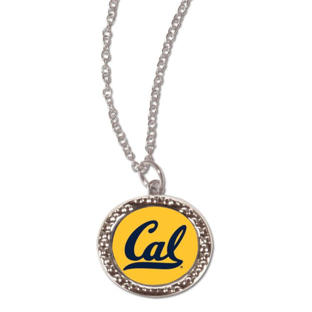 California Golden Bears Necklace w/Charm Jewelry Card