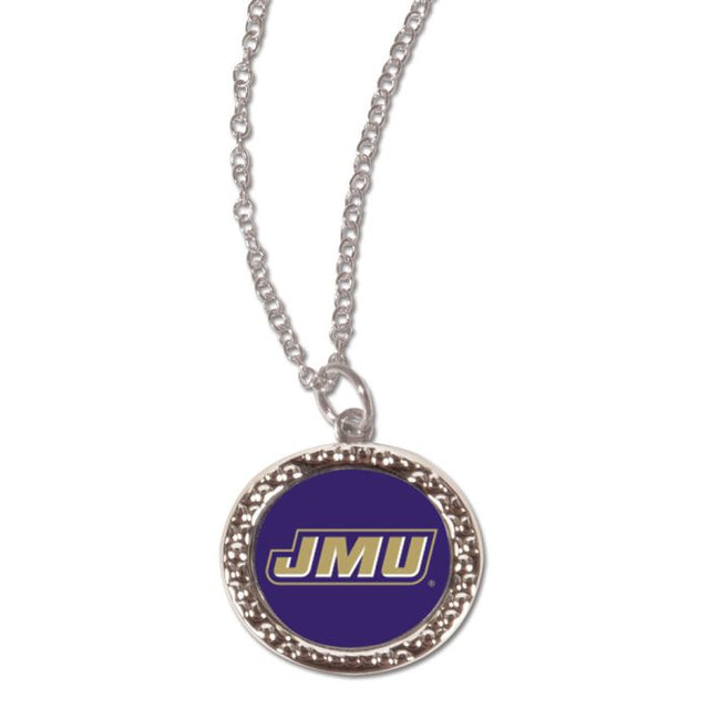 James Madison Dukes Necklace w/Charm Jewelry Card