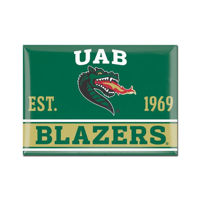 Alabama at Birmingham Blazers Metal Magnet 2.5" x 3.5"