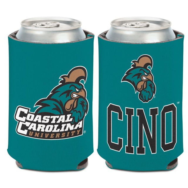 Enfriador de latas SLOGAN de Coastal Carolina Chanticleers de 12 oz.